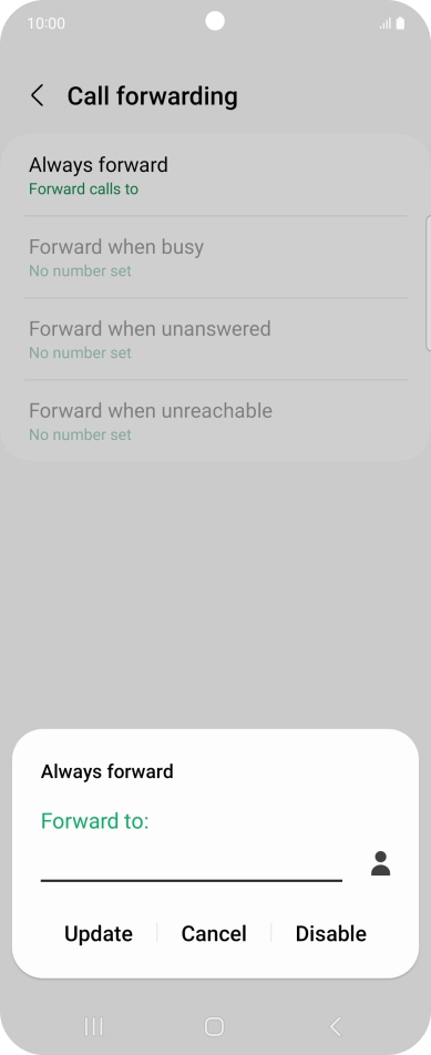 Press Disable. Press Disable.
