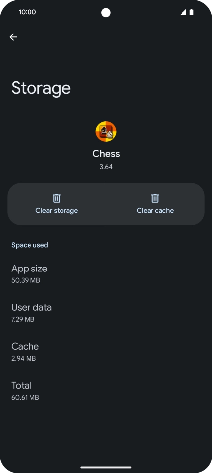 Press Clear cache. Press Clear cache.