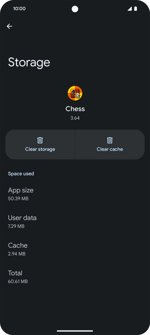 Press Clear cache. Press Clear cache.