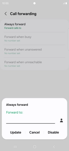 Press Disable. Press Disable.