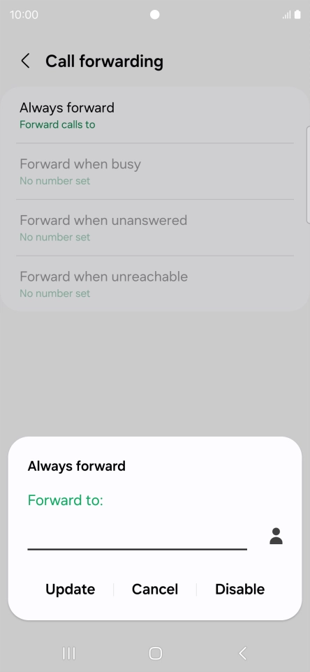 Press Disable. Press Disable.