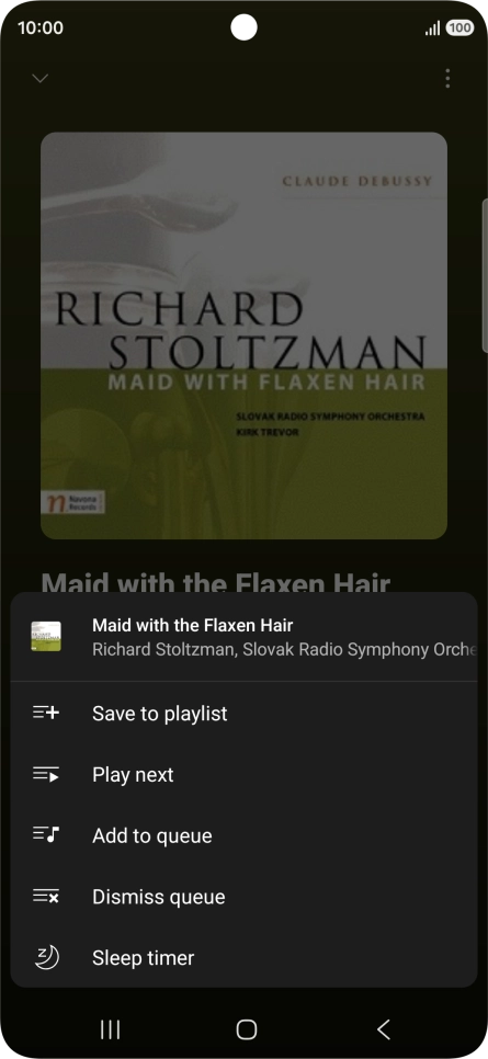 Press the add icon. Press the add icon.
