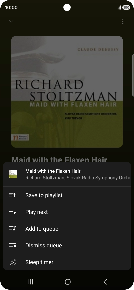 Press the add icon. Press the add icon.