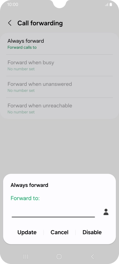 Press Disable. Press Disable.