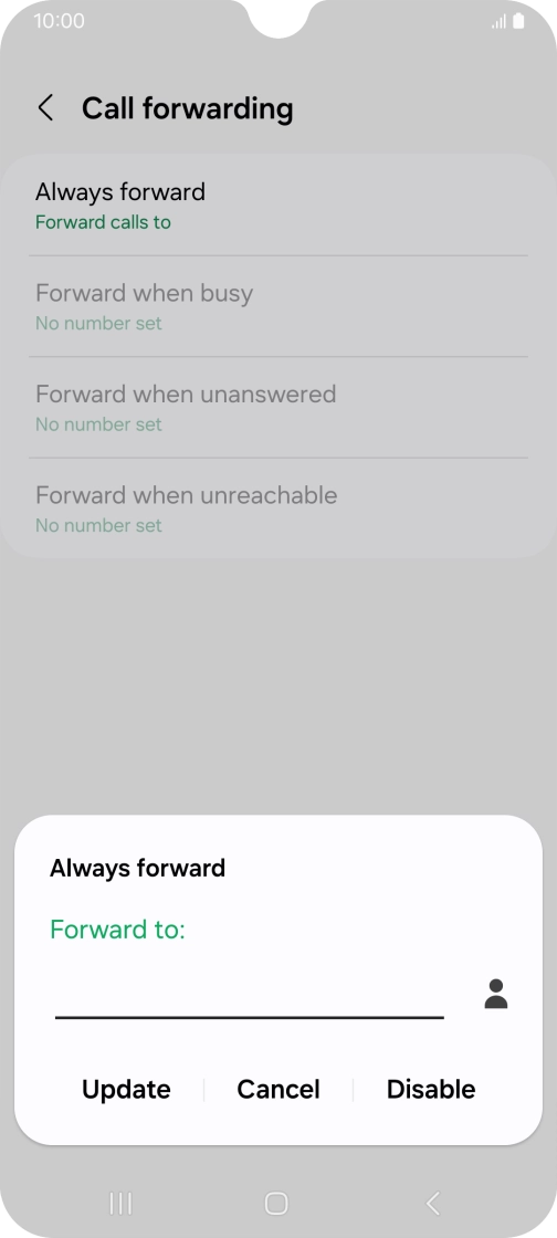 Press Disable. Press Disable.