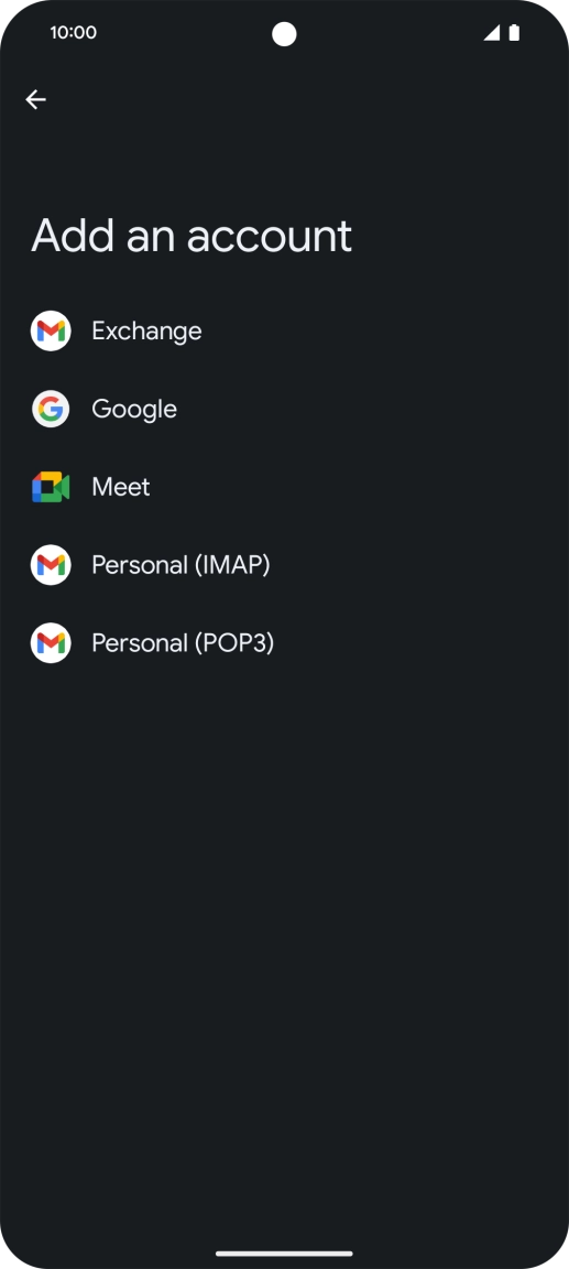 Press Google. Press Google.