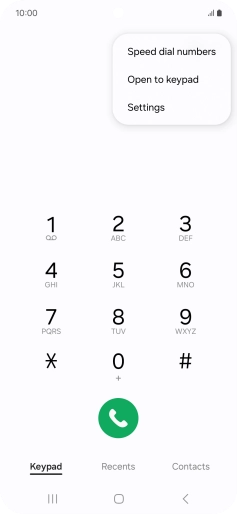 Press Settings. Press Settings.