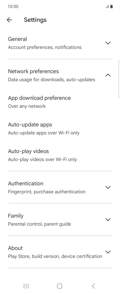 Press Auto-update apps. Press Auto-update apps.