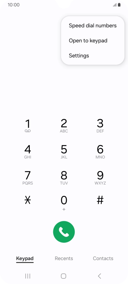 Press Settings. Press Settings.