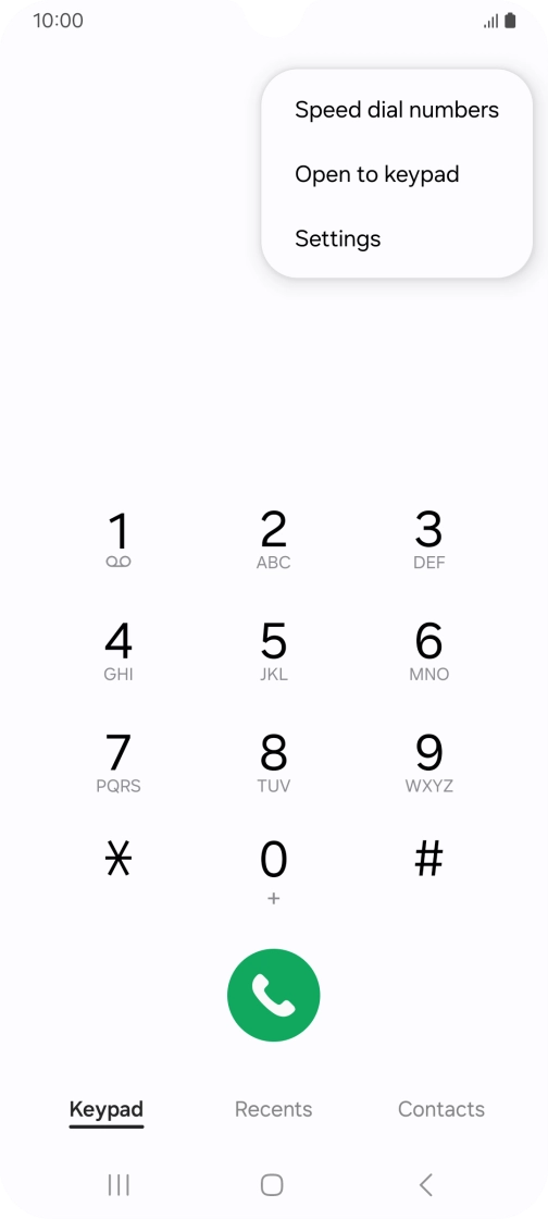 Press Settings. Press Settings.