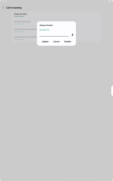 Press Disable. Press Disable.