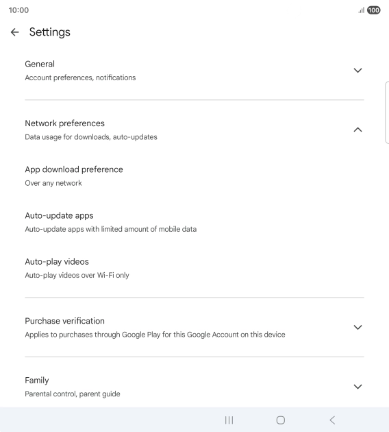 Press Auto-update apps. Press Auto-update apps.
