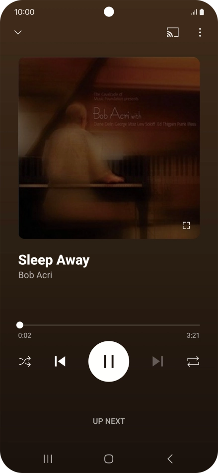Press arrow right to go to the next audio file. Press arrow right to go to the next audio file.