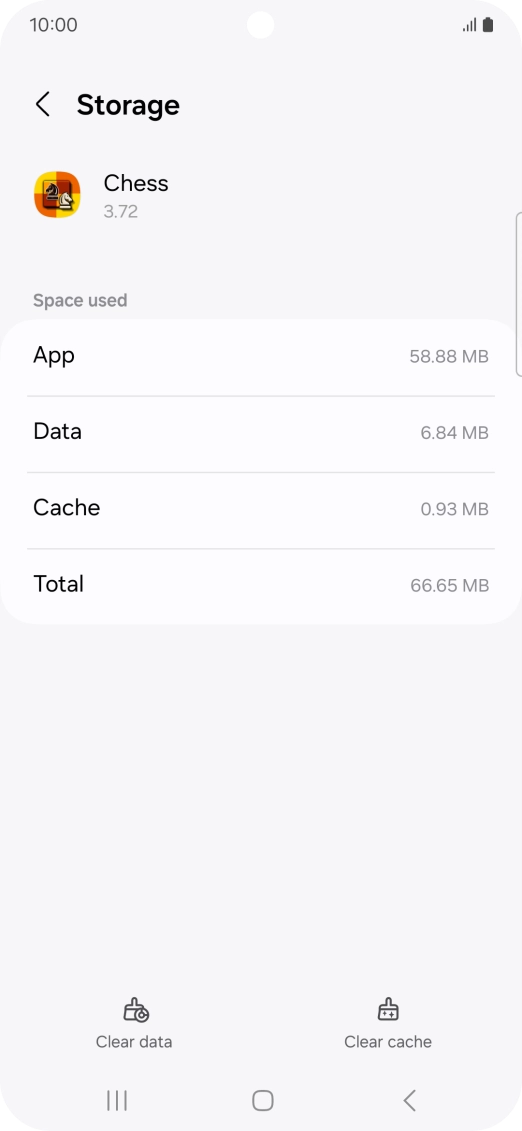 Press Clear cache. Press Clear cache.