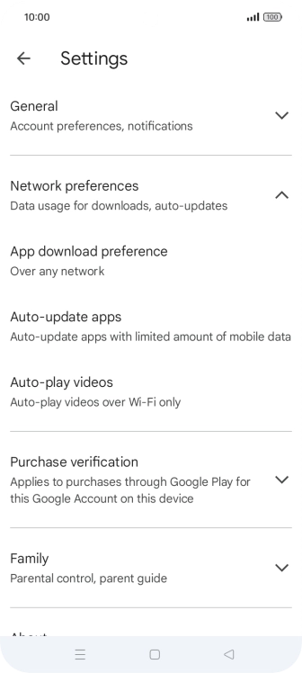Press Auto-update apps. Press Auto-update apps.