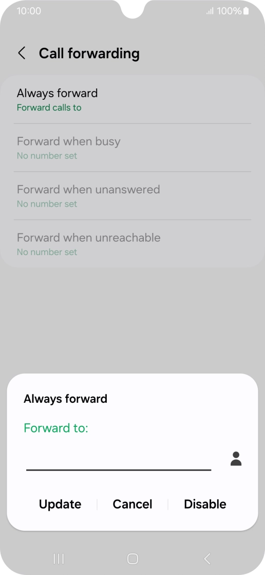 Press Disable. Press Disable.