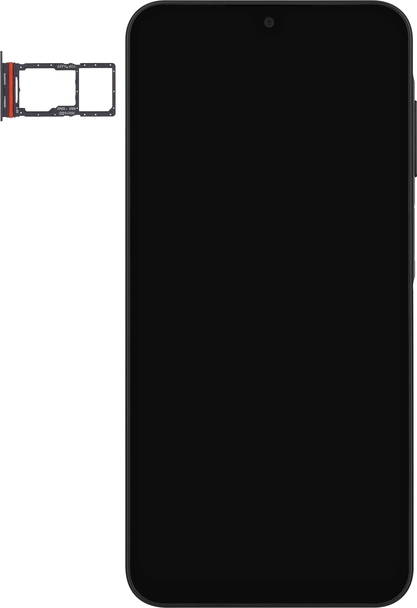 Turn your SIM so the angled corner of the SIM matches the angled corner of the SIM holder and place your SIM in the SIM holder. Turn your SIM so the angled corner of the SIM matches the angled corner of the SIM holder and place your SIM in the SIM holder.