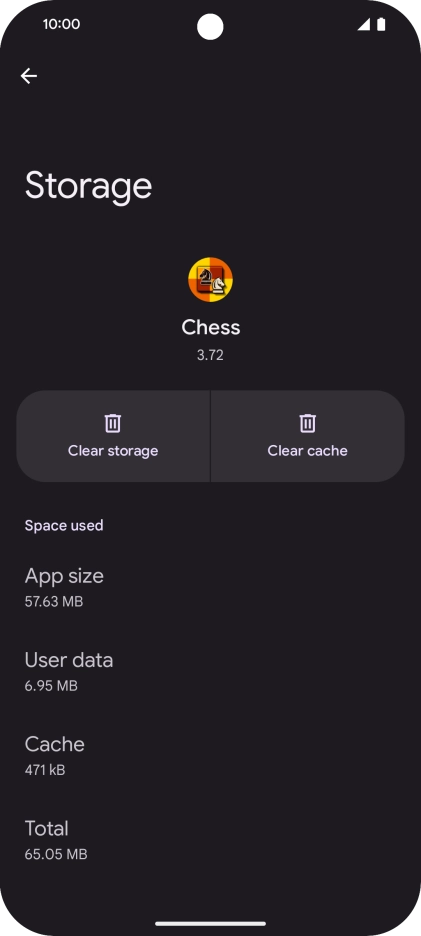 Press Clear cache. Press Clear cache.