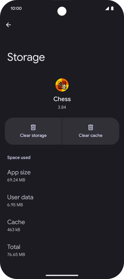 Press Clear cache. Press Clear cache.