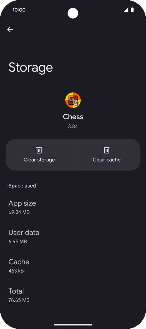 Press Clear cache. Press Clear cache.