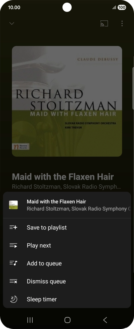 Press the add icon. Press the add icon.