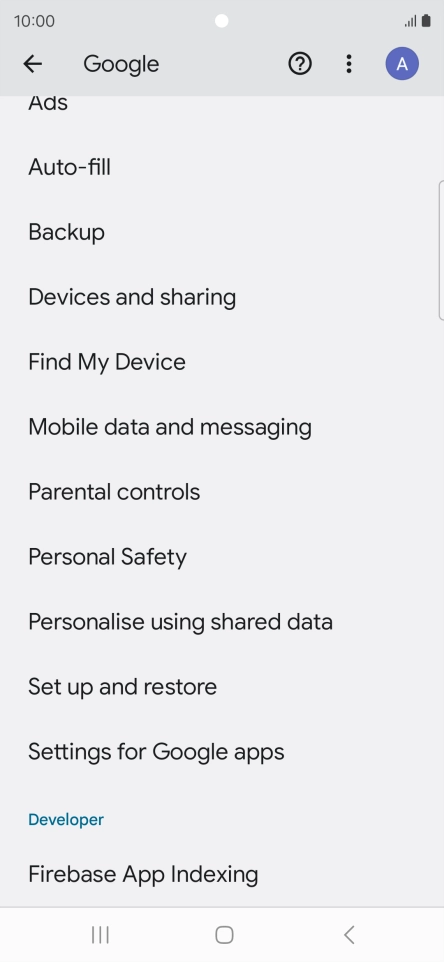 Press Find My Device. Press Find My Device.