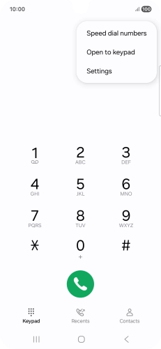 Press Settings. Press Settings.