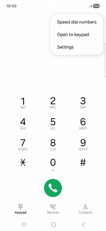 Press Settings. Press Settings.
