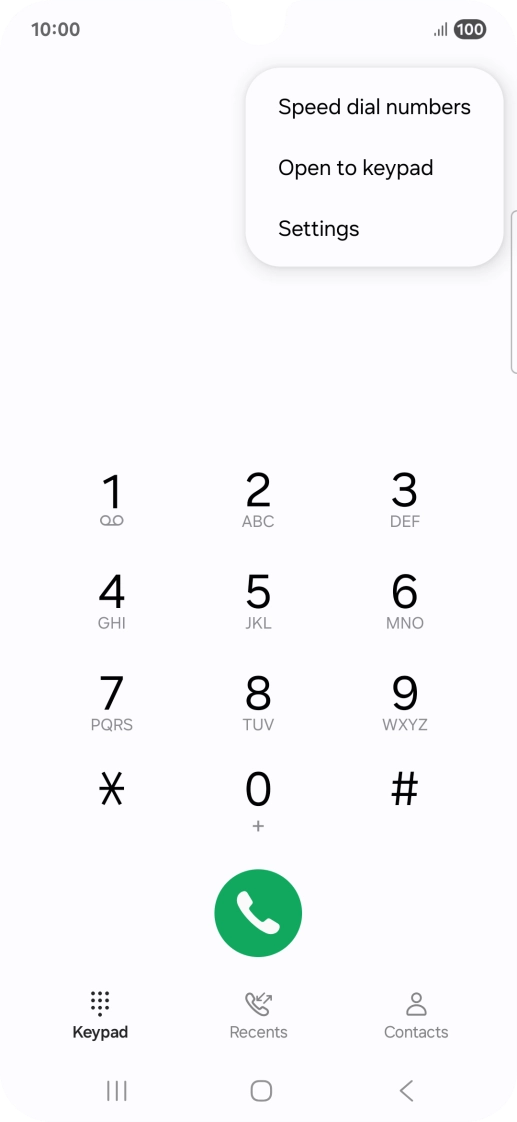 Press Settings. Press Settings.