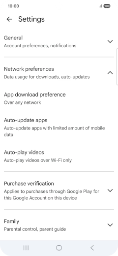 Press Auto-update apps. Press Auto-update apps.