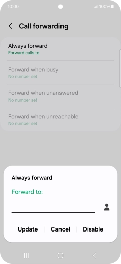 Press Disable. Press Disable.