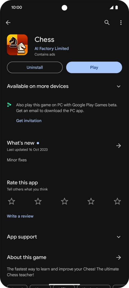 Press Uninstall. Press Uninstall.