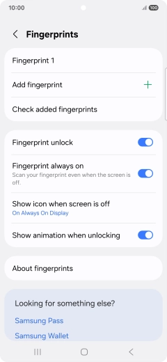 Press the indicators next to the required settings to turn them on or off. Press the indicators next to the required settings to turn them on or off.