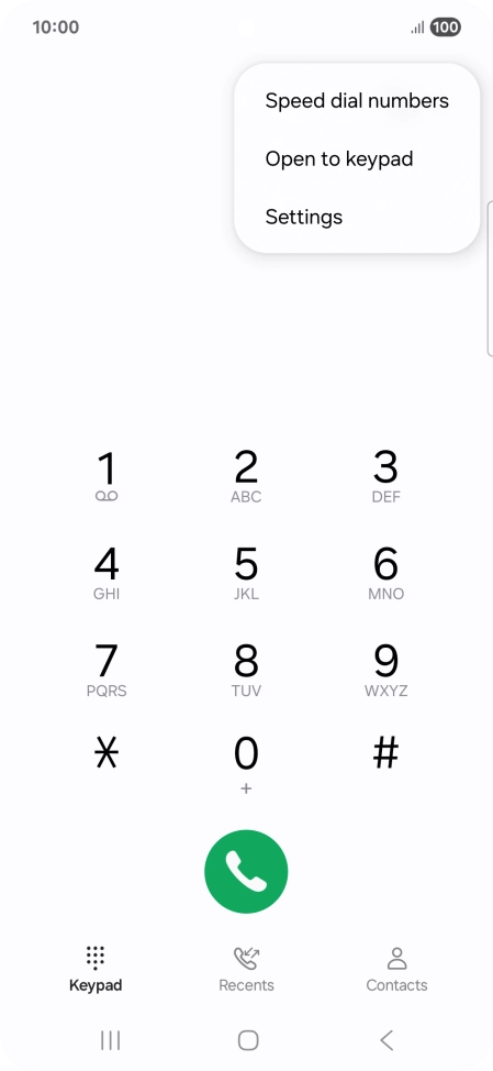 Press Settings. Press Settings.