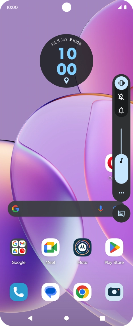 Press the Home key to return to the home screen. Press the Home key to return to the home screen.