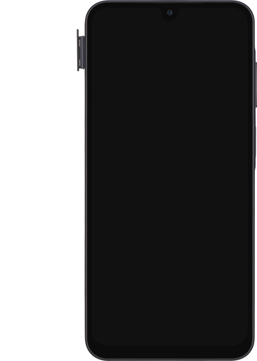 Remove the card holder from your phone. Remove the card holder from your phone.