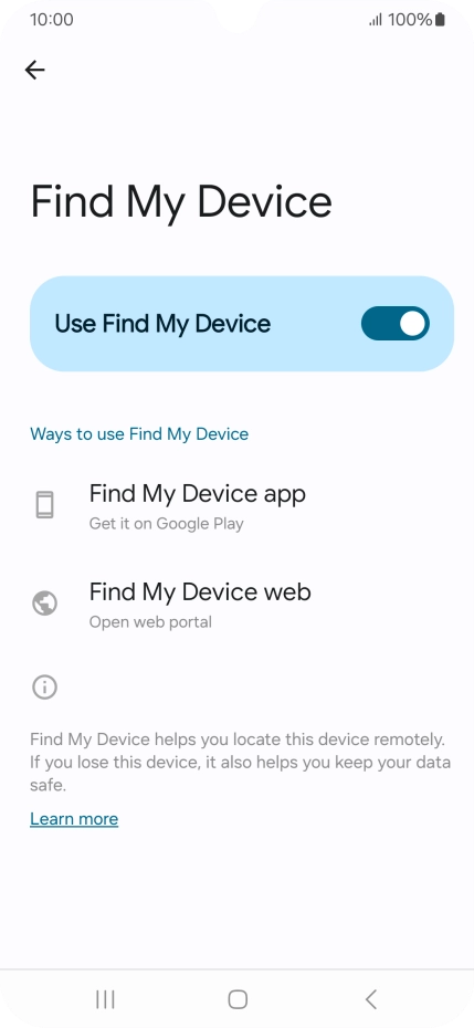 Press the Home key to return to the home screen. Press the Home key to return to the home screen.
