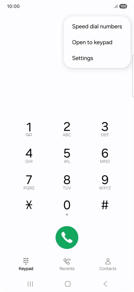 Press Settings. Press Settings.