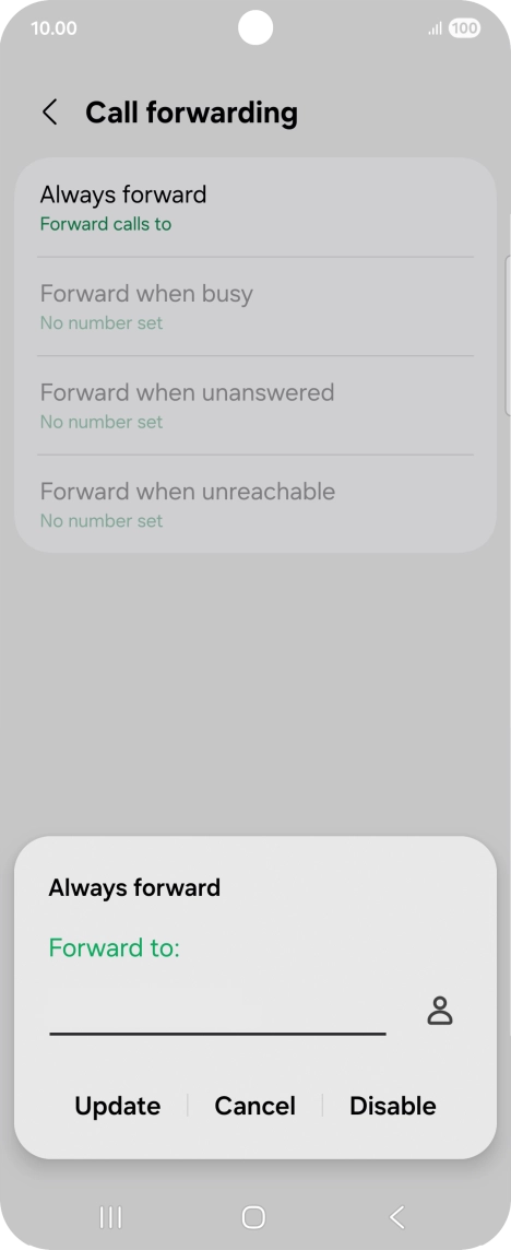 Press Disable. Press Disable.