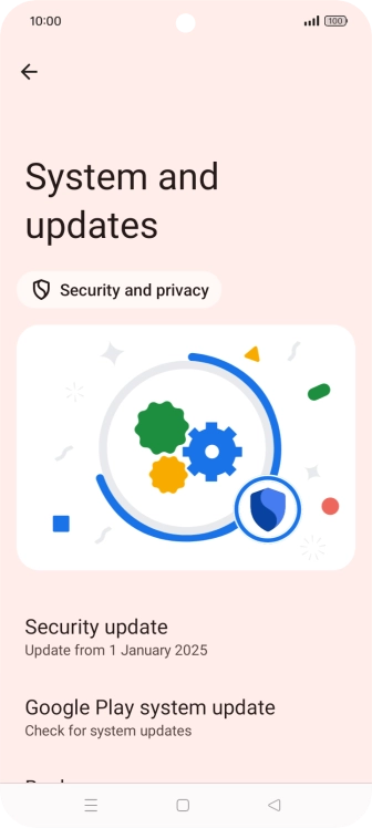Press Security update. If a new software version is available, it's displayed. Follow the instructions on the screen to update the phone software. Press Security update. If a new software version is available, it's displayed. Follow the instructions on the screen to update the phone software.