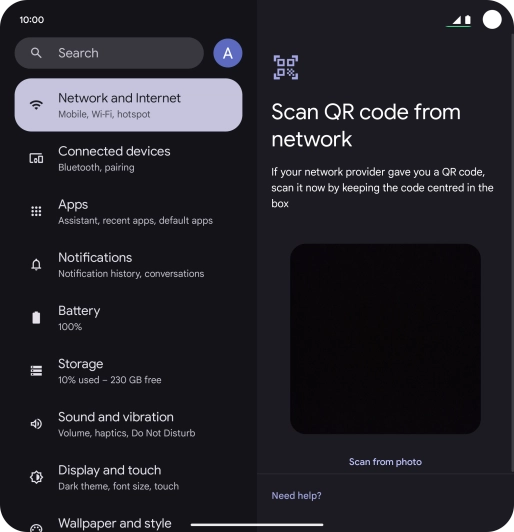 Place the QR code you've received inside the phone camera frame to scan the code. Place the QR code you've received inside the phone camera frame to scan the code.
