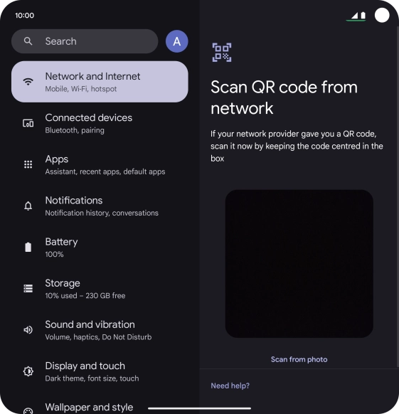 Place the QR code you've received inside the phone camera frame to scan the code. Place the QR code you've received inside the phone camera frame to scan the code.