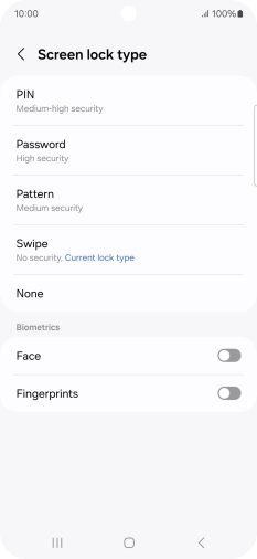 Press Fingerprints. Press Fingerprints.