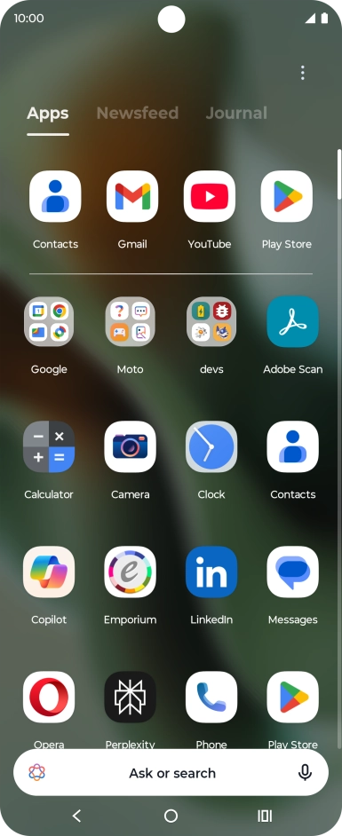 Press Google. Press Google.