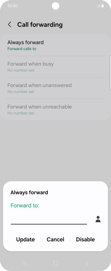 Press Disable. Press Disable.