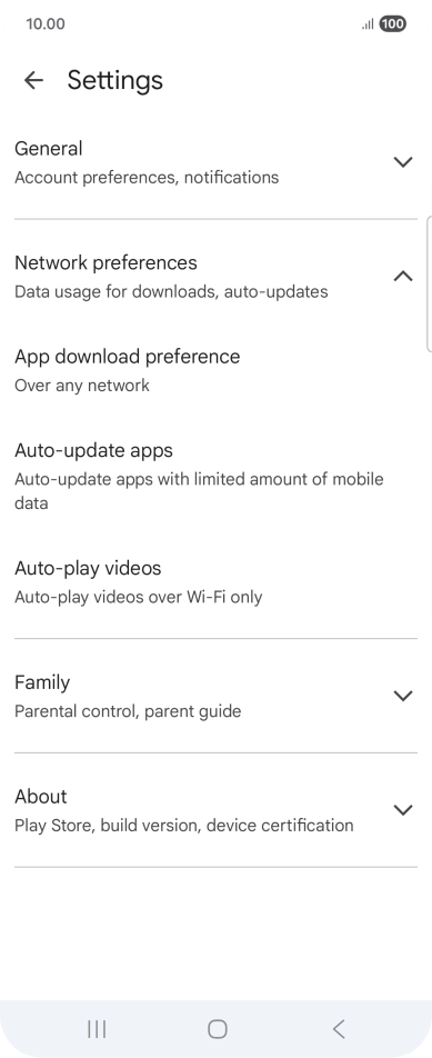 Press Auto-update apps. Press Auto-update apps.