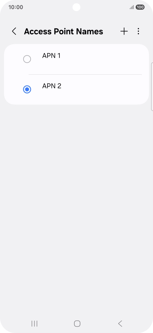Press the Home key to return to the home screen. Press the Home key to return to the home screen.
