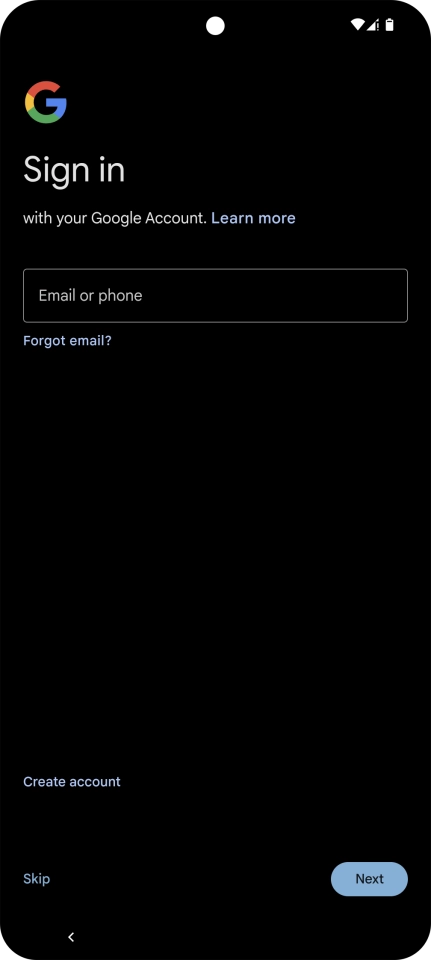 Follow the instructions on the screen to finish the activation. Follow the instructions on the screen to finish the activation.