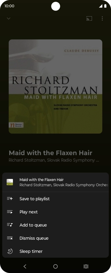 Press the add icon. Press the add icon.
