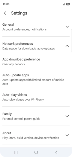 Press Auto-update apps. Press Auto-update apps.